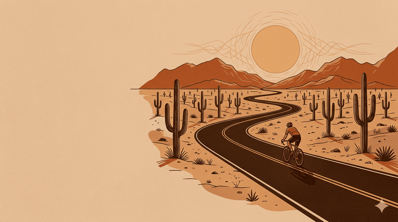 O que uma cicloviagem de 5 dias no calor do Ceará me ensinou sobre Capacity Planning